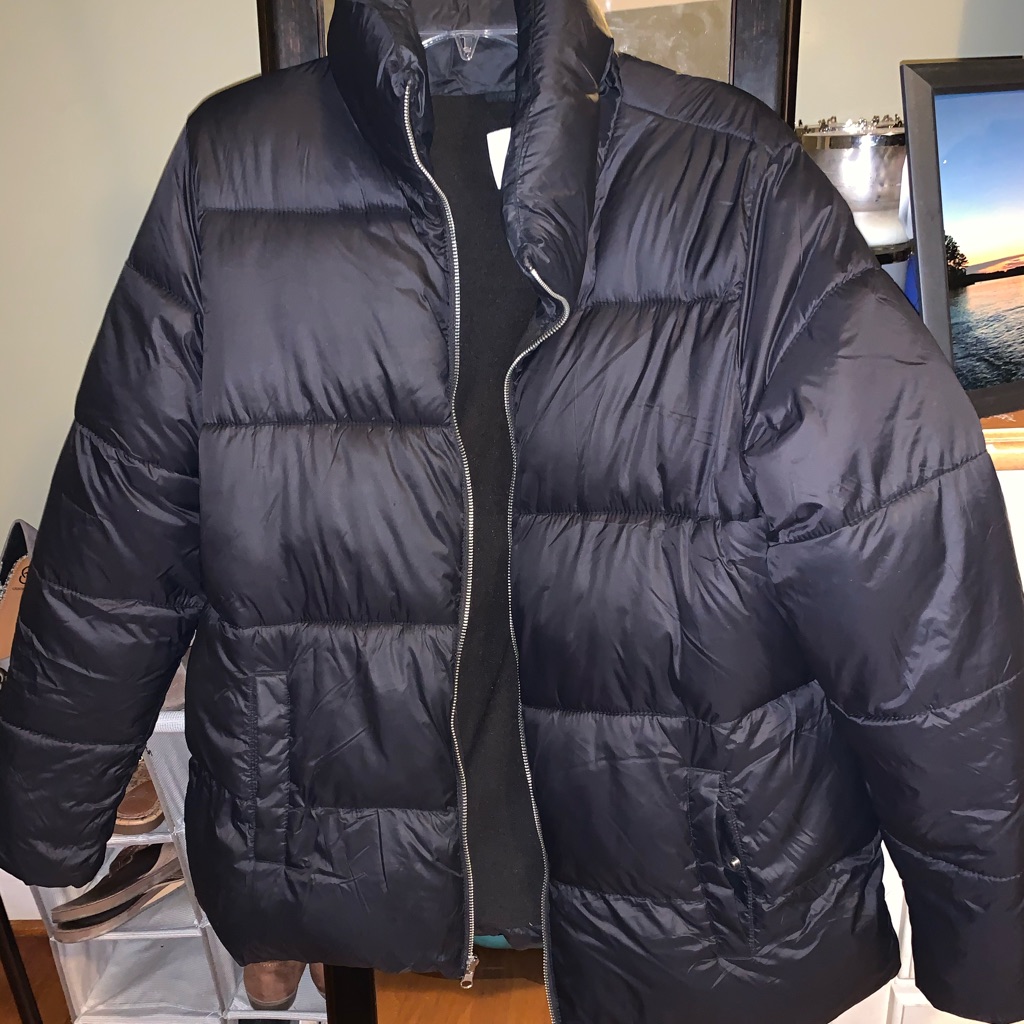 Fleece Lined Bubble Jacket